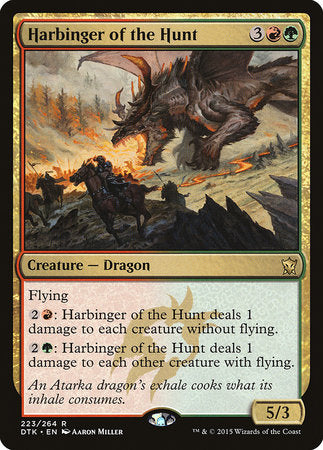 Harbinger of the Hunt [Dragons of Tarkir] | Rook's Games and More