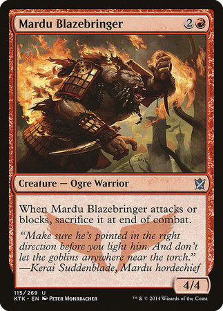Mardu Blazebringer [Khans of Tarkir] | Rook's Games and More