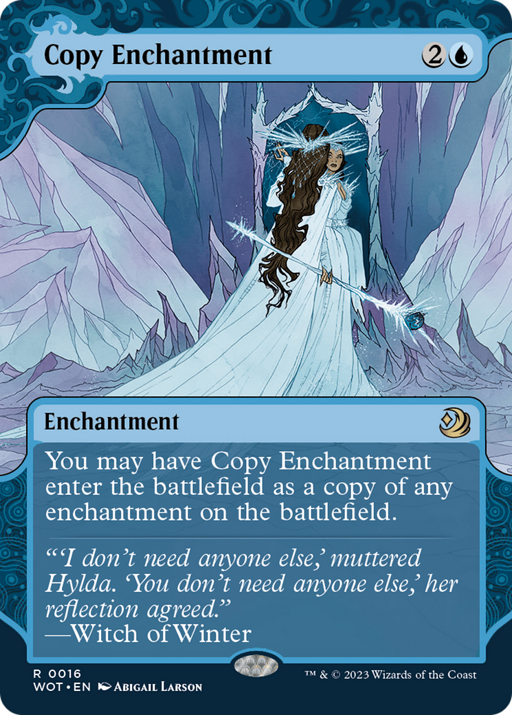 Copy Enchantment [Wilds of Eldraine: Enchanting Tales] | Rook's Games and More