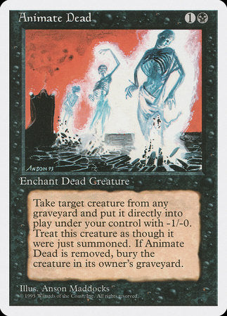 Animate Dead [Fourth Edition] | Rook's Games and More