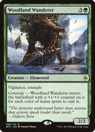 Woodland Wanderer [Battle for Zendikar] | Rook's Games and More