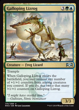 Galloping Lizrog [Ravnica Allegiance] | Rook's Games and More