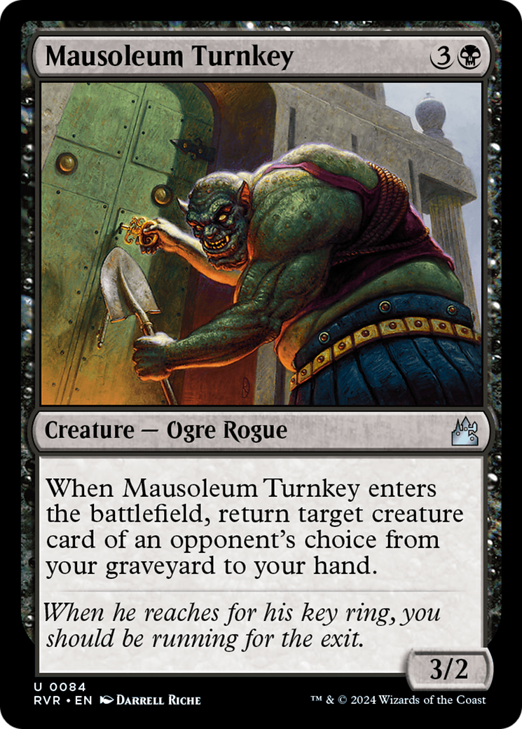 Mausoleum Turnkey [Ravnica Remastered] | Rook's Games and More
