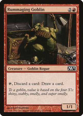 Rummaging Goblin [Magic 2013] | Rook's Games and More