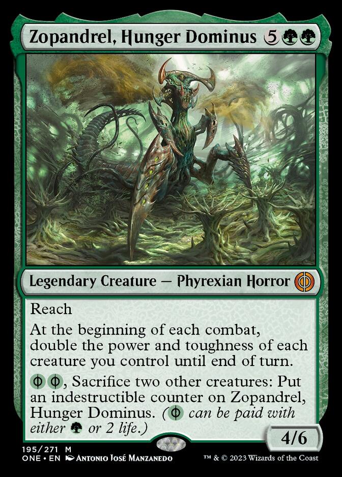 Zopandrel, Hunger Dominus [Phyrexia: All Will Be One] | Rook's Games and More