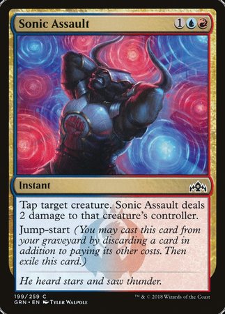 Sonic Assault [Guilds of Ravnica] | Rook's Games and More