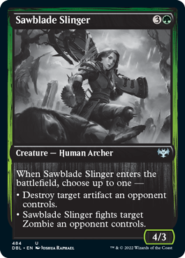 Sawblade Slinger [Innistrad: Double Feature] | Rook's Games and More