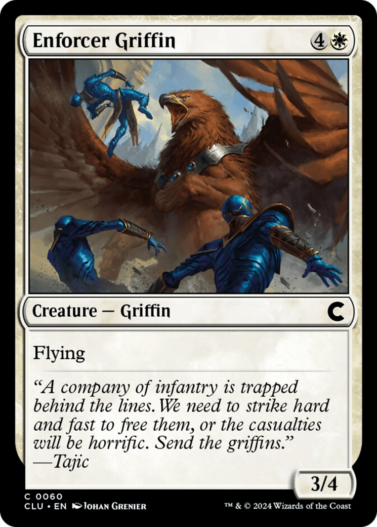 Enforcer Griffin [Ravnica: Clue Edition] | Rook's Games and More