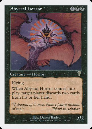 Abyssal Horror [Seventh Edition] | Rook's Games and More