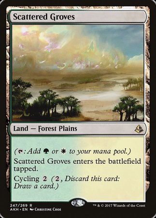 Scattered Groves [Amonkhet] | Rook's Games and More