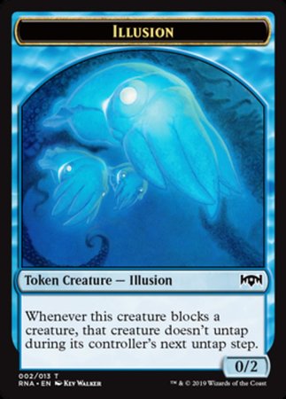 Illusion Token [Ravnica Allegiance Tokens] | Rook's Games and More