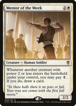 Mentor of the Meek [Commander 2016] | Rook's Games and More