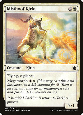Misthoof Kirin [Dragons of Tarkir] | Rook's Games and More