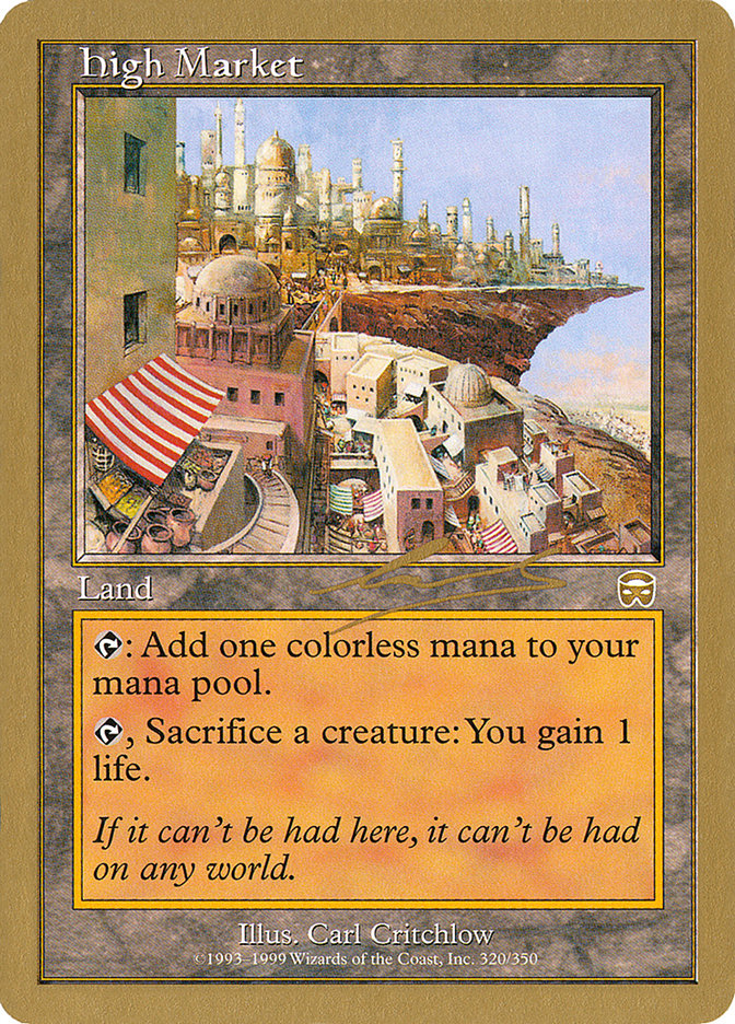 High Market (Nicolas Labarre) [World Championship Decks 2000] | Rook's Games and More