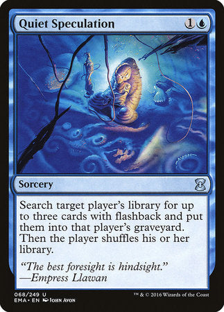 Quiet Speculation [Eternal Masters] | Rook's Games and More