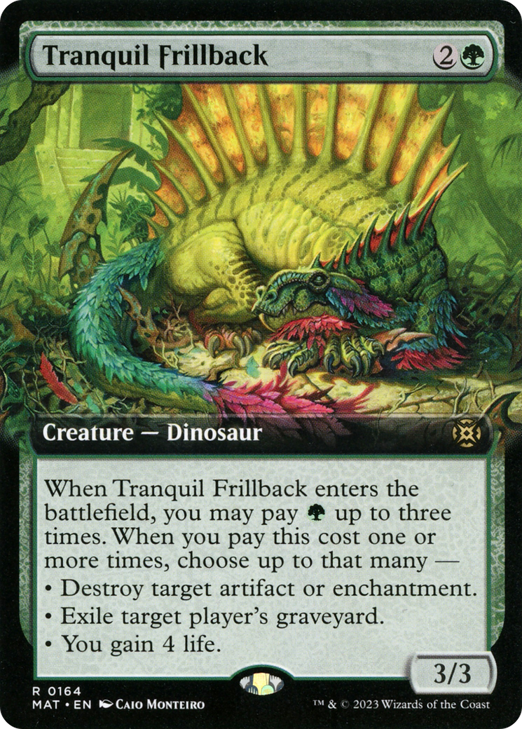 Tranquil Frillback (Extended Art) [March of the Machine: The Aftermath] | Rook's Games and More