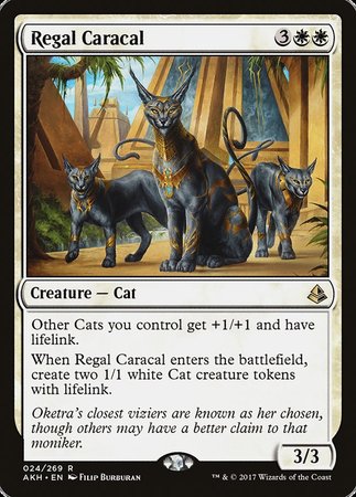 Regal Caracal [Amonkhet] | Rook's Games and More