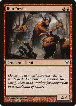 Riot Devils [Innistrad] | Rook's Games and More