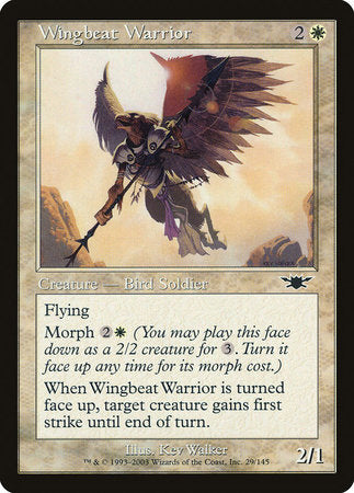 Wingbeat Warrior [Legions] | Rook's Games and More