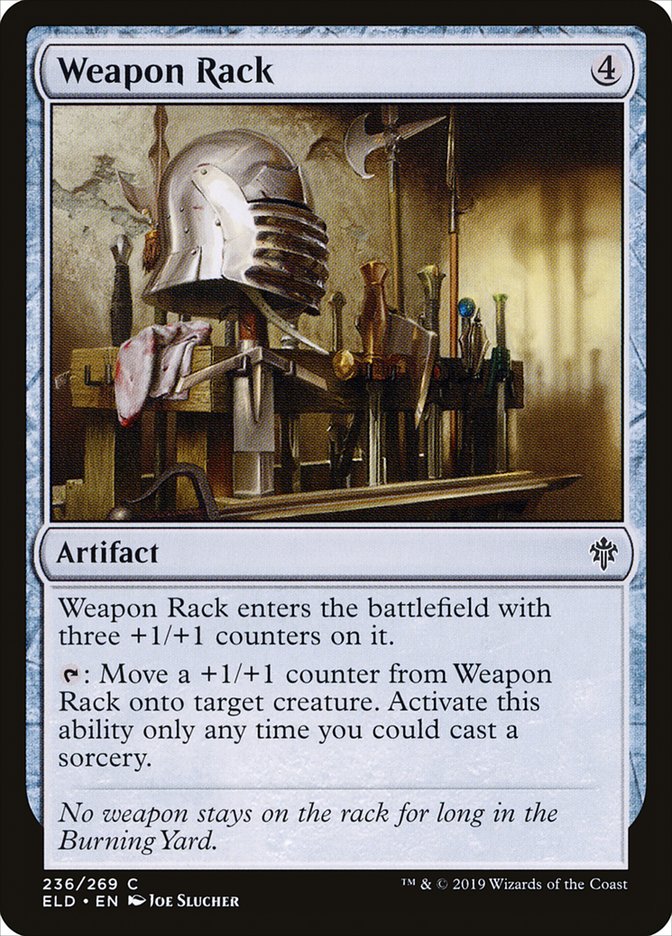 Weapon Rack [Throne of Eldraine] | Rook's Games and More