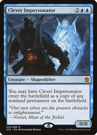 Clever Impersonator [Khans of Tarkir] | Rook's Games and More