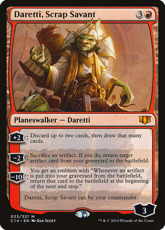 Daretti, Scrap Savant [Commander 2014] | Rook's Games and More