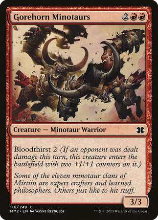 Gorehorn Minotaurs [Modern Masters 2015] | Rook's Games and More