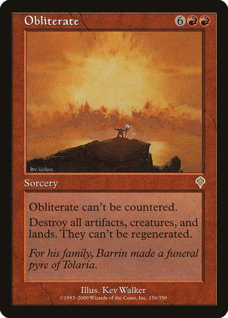 Obliterate [Invasion] | Rook's Games and More