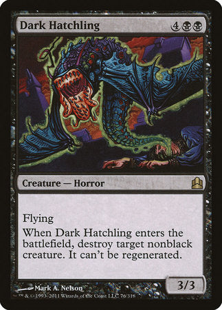 Dark Hatchling [Commander 2011] | Rook's Games and More