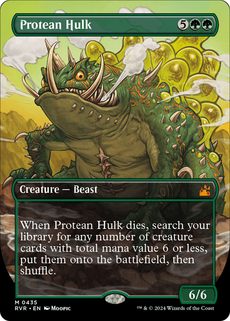 Protean Hulk (Anime Borderless) [Ravnica Remastered] | Rook's Games and More