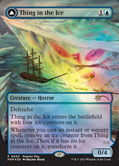 Thing in the Ice // Awoken Horror (Borderless Alternate Art) [Regional Championship Qualifiers 2023] | Rook's Games and More