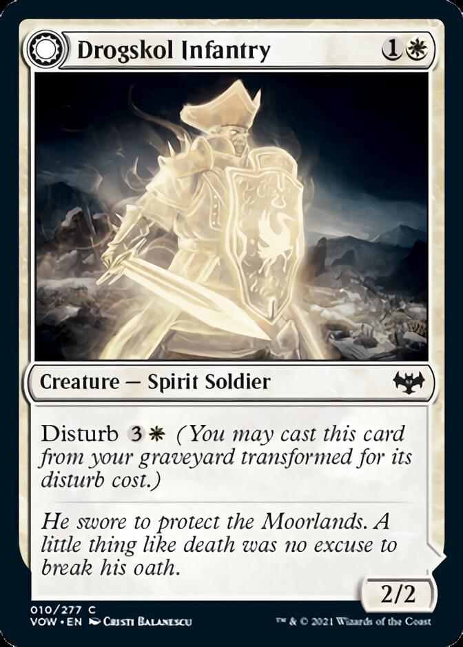Drogskol Infantry // Drogskol Armaments [Innistrad: Crimson Vow] | Rook's Games and More