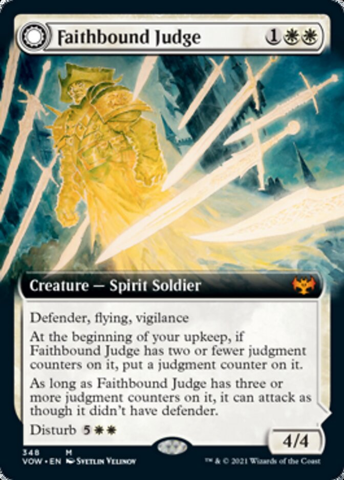 Faithbound Judge // Sinner's Judgment (Extended) [Innistrad: Crimson Vow] | Rook's Games and More