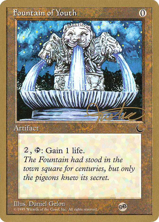 Fountain of Youth (Mark Justice) (SB) [Pro Tour Collector Set] | Rook's Games and More