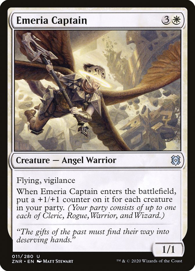 Emeria Captain [Zendikar Rising] | Rook's Games and More