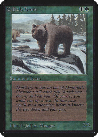 Grizzly Bears [Limited Edition Alpha] | Rook's Games and More