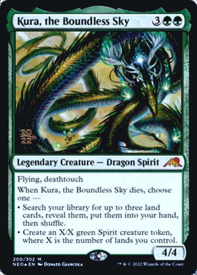 Kura, the Boundless Sky [Kamigawa: Neon Dynasty Prerelease Promos] | Rook's Games and More