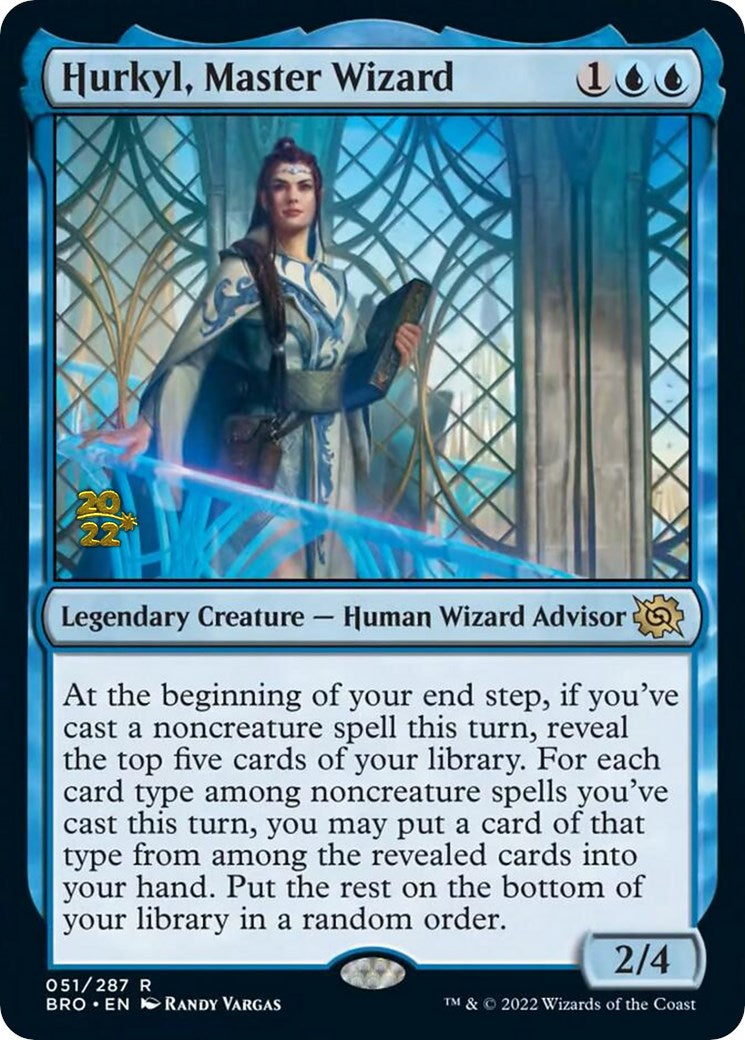 Hurkyl, Master Wizard [The Brothers' War: Prerelease Promos] | Rook's Games and More