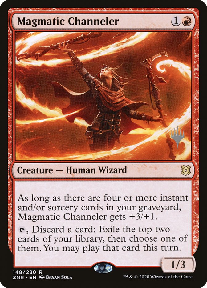 Magmatic Channeler (Promo Pack) [Zendikar Rising Promos] | Rook's Games and More