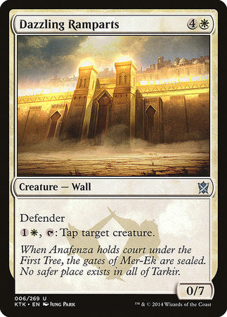 Dazzling Ramparts [Khans of Tarkir] | Rook's Games and More