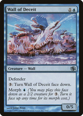 Wall of Deceit [Duel Decks: Jace vs. Chandra] | Rook's Games and More