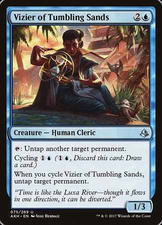 Vizier of Tumbling Sands [Amonkhet] | Rook's Games and More