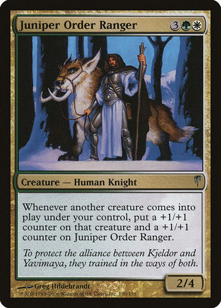 Juniper Order Ranger [Coldsnap] | Rook's Games and More