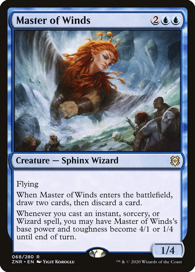 Master of Winds [Zendikar Rising] | Rook's Games and More