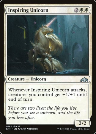 Inspiring Unicorn [Guilds of Ravnica] | Rook's Games and More