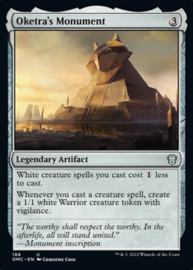 Oketra's Monument [Dominaria United Commander] | Rook's Games and More