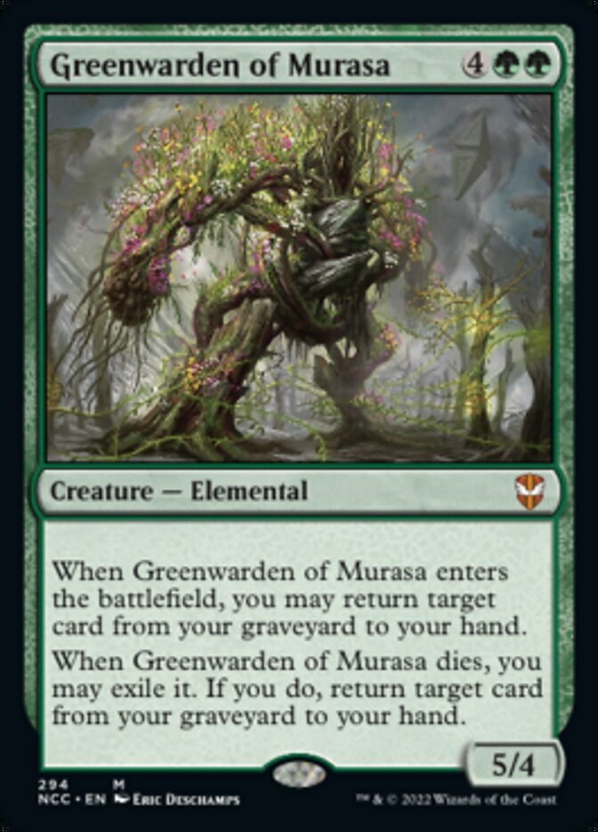 Greenwarden of Murasa [Streets of New Capenna Commander] | Rook's Games and More