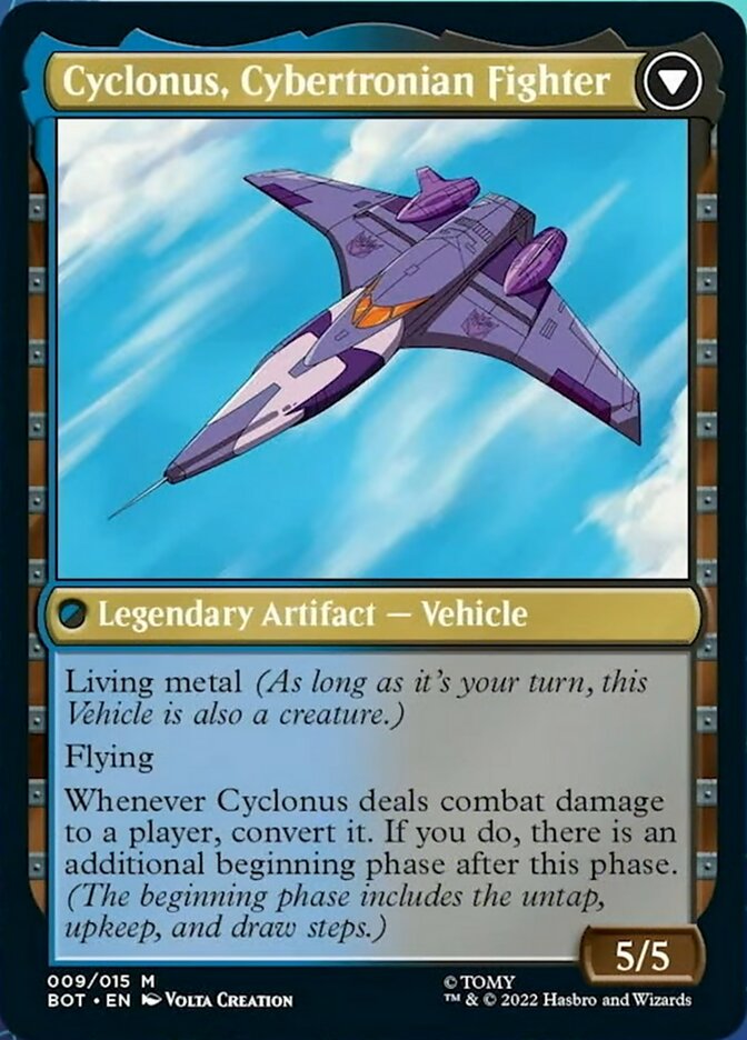 Cyclonus, the Saboteur // Cyclonus, Cybertronian Fighter [Universes Beyond: Transformers] | Rook's Games and More