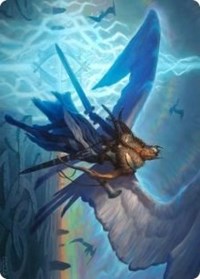 Righteous Valkyrie Art Card [Kaldheim: Art Series] | Rook's Games and More