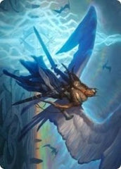 Righteous Valkyrie Art Card [Kaldheim: Art Series] | Rook's Games and More